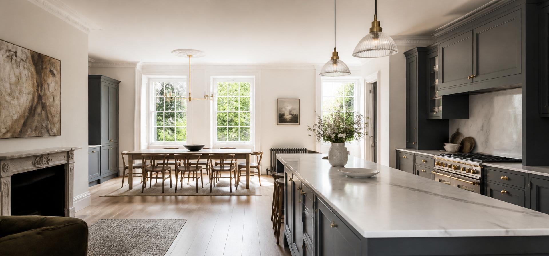 Premium kitchen and dining space refurbishment